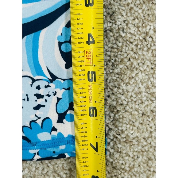 Lilly Pulitzer Luxletic South Beach High Rise Mermazing Biker Shorts XXS - Picture 5 of 8